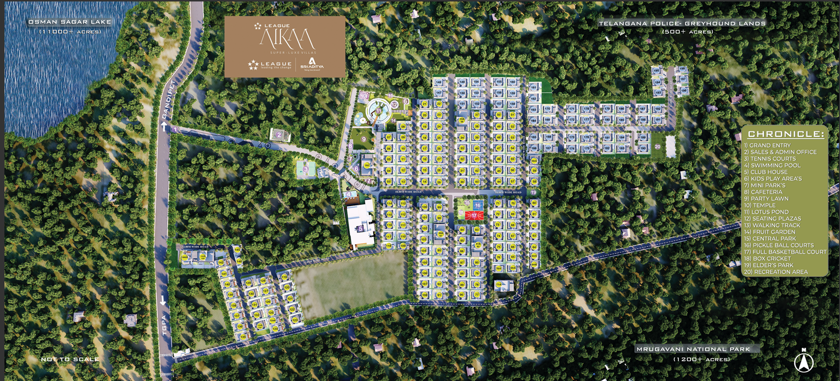 Aikaa Super-Luxe villas  — Floor plans