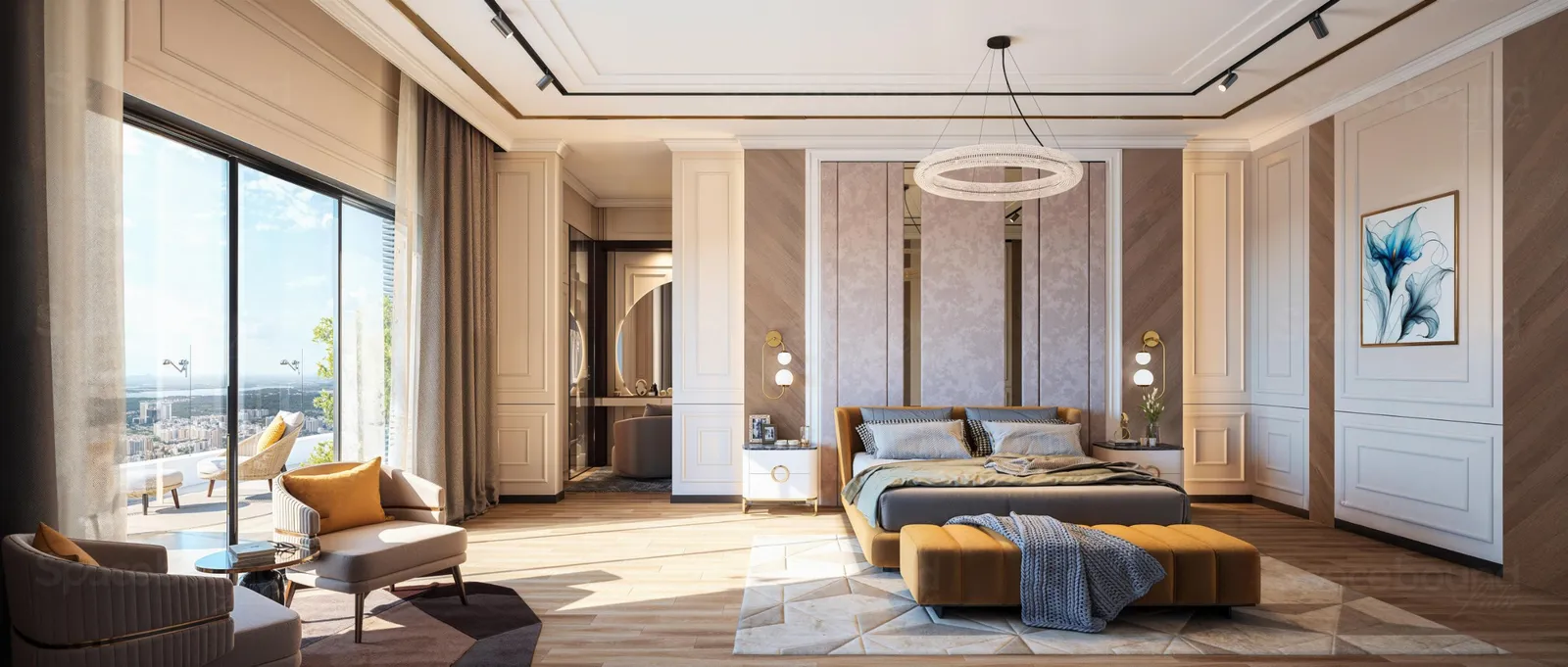Skyven - E-Infra — Bedrooms