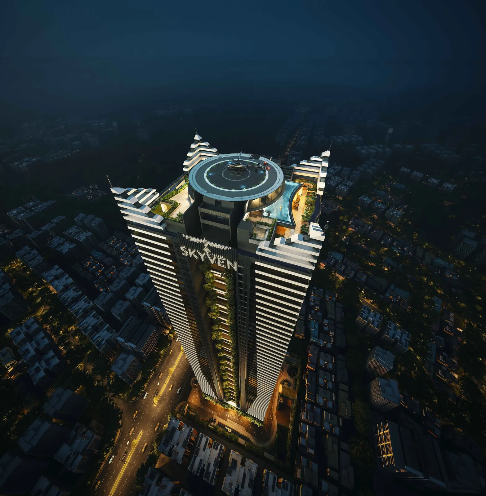 Skyven - E-Infra — Exterior