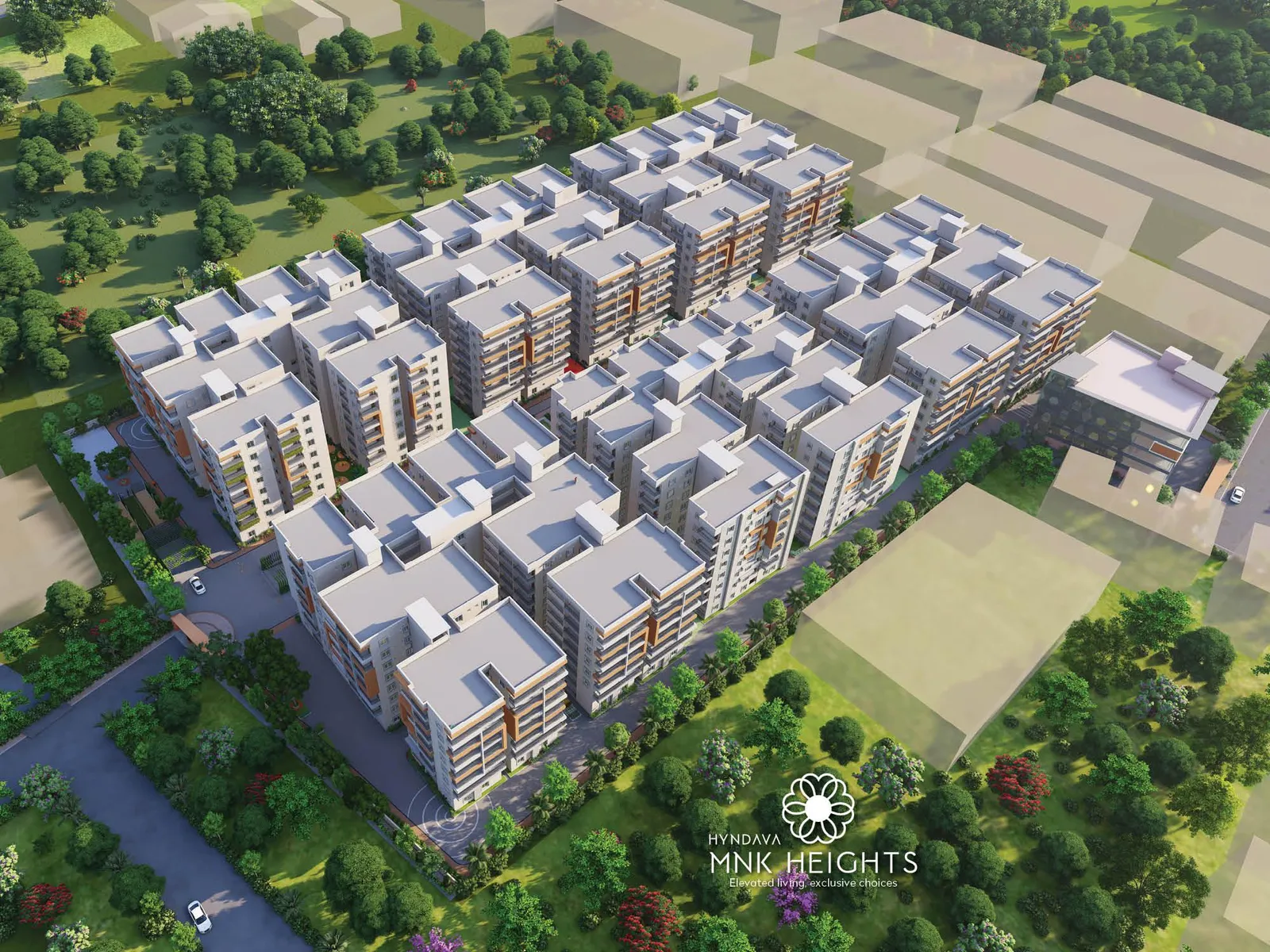 Hyndava MNK Heights, Kompally — Surroundings